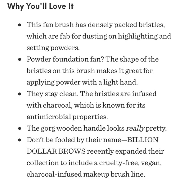 Billion Dollar Brows Fan Brush - Picture 3 of 4